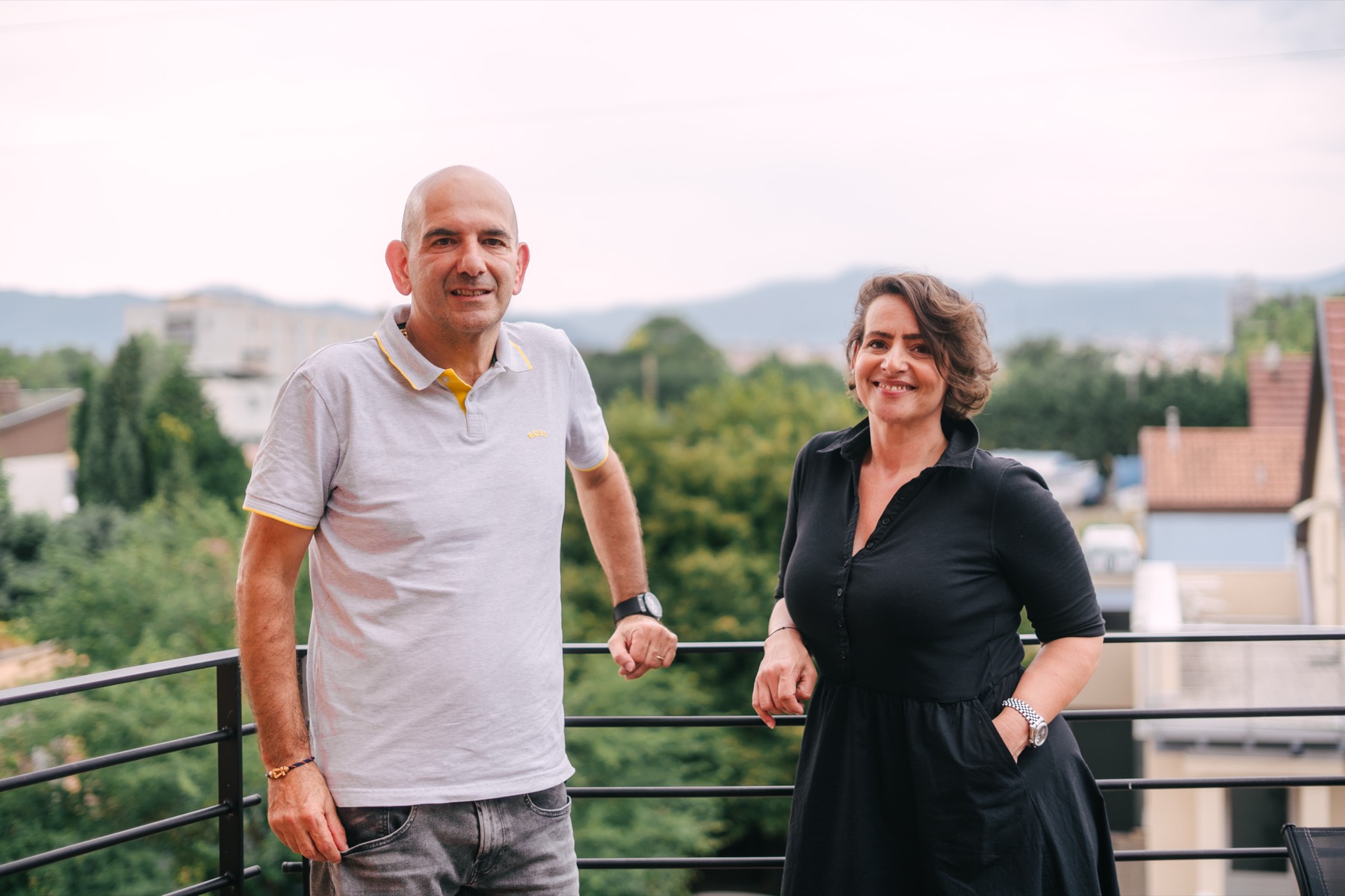 Daniel Buchinger et Marion Borghi